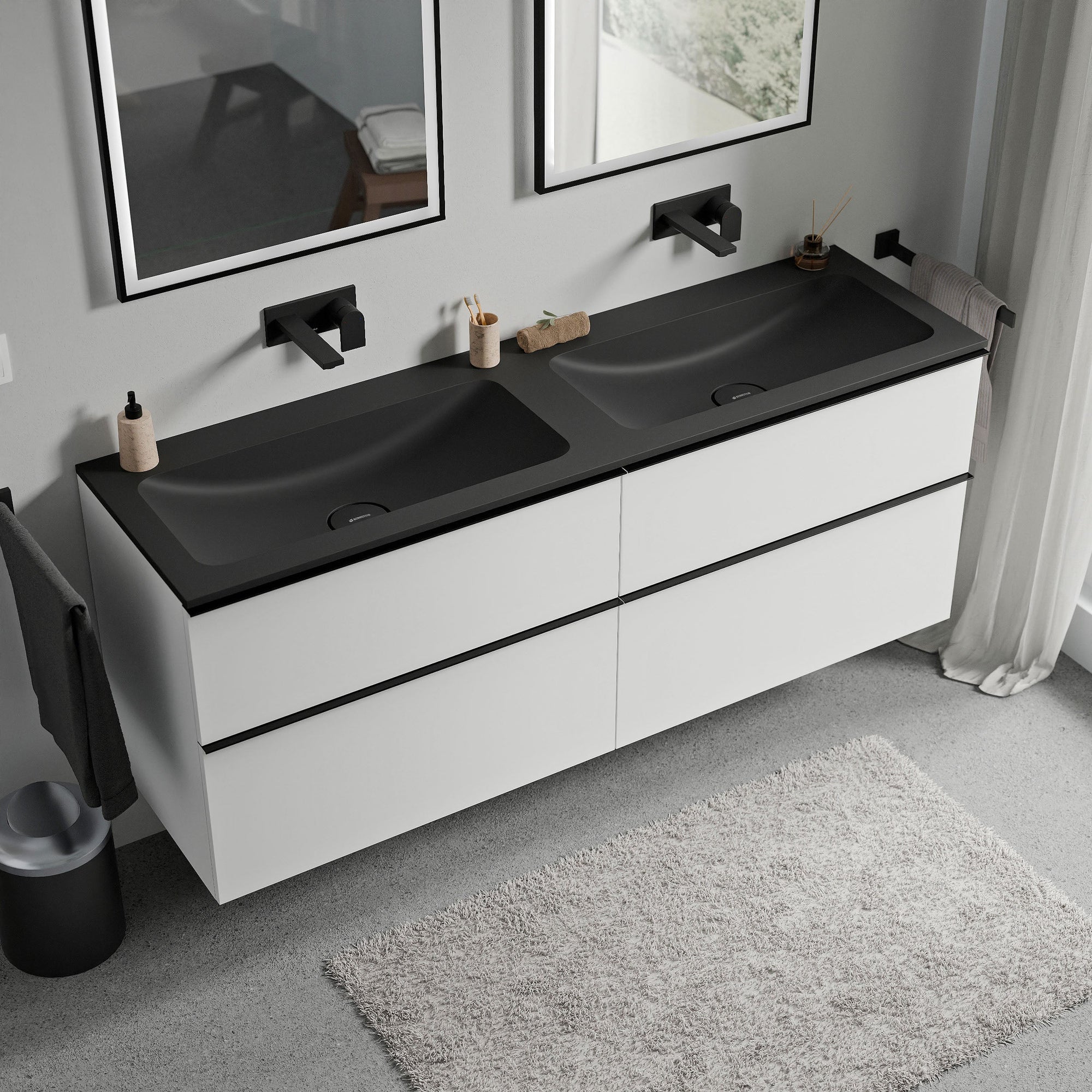 Meuble salle de bain LAVOA 160 cm