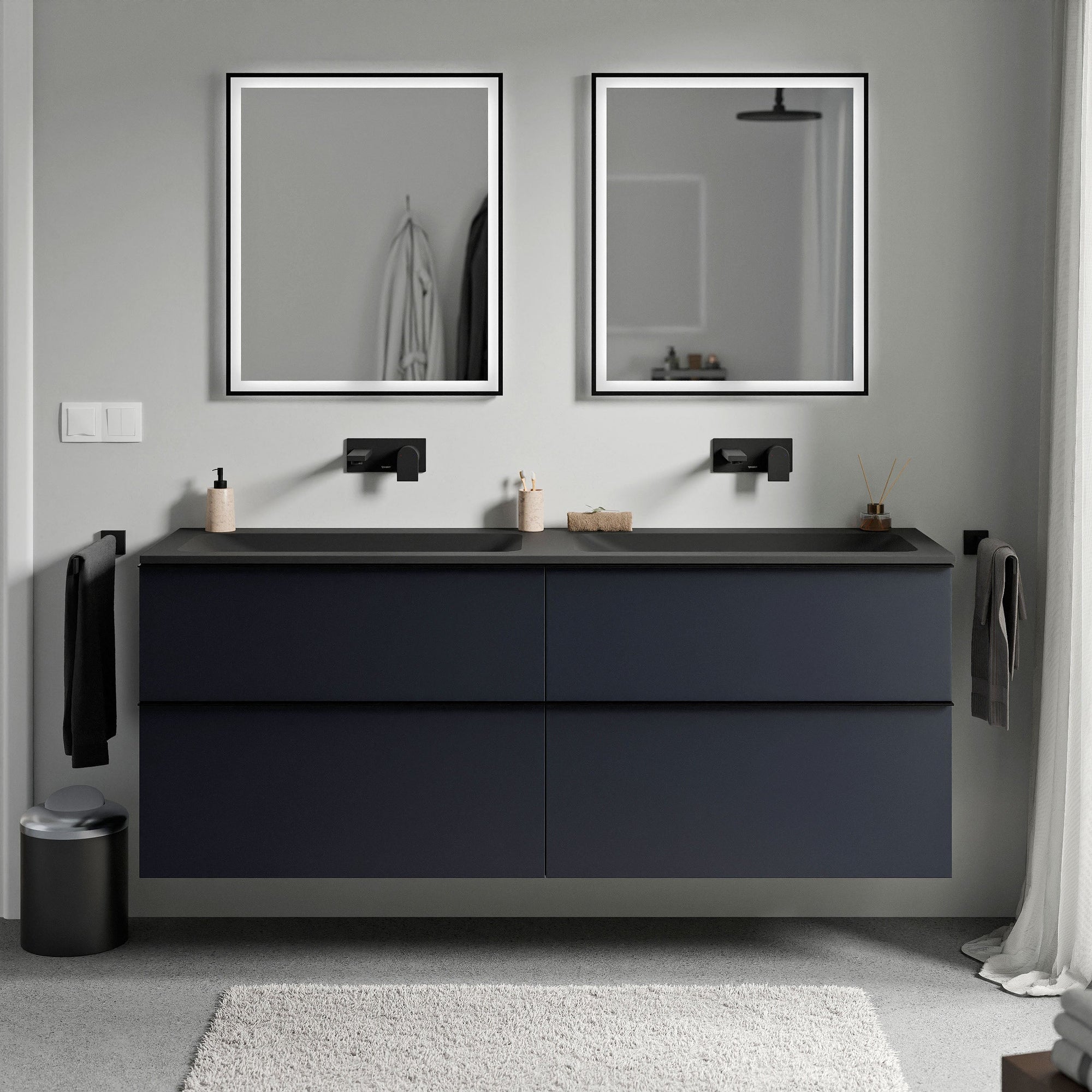 Meuble salle de bain LAVOA 160 cm