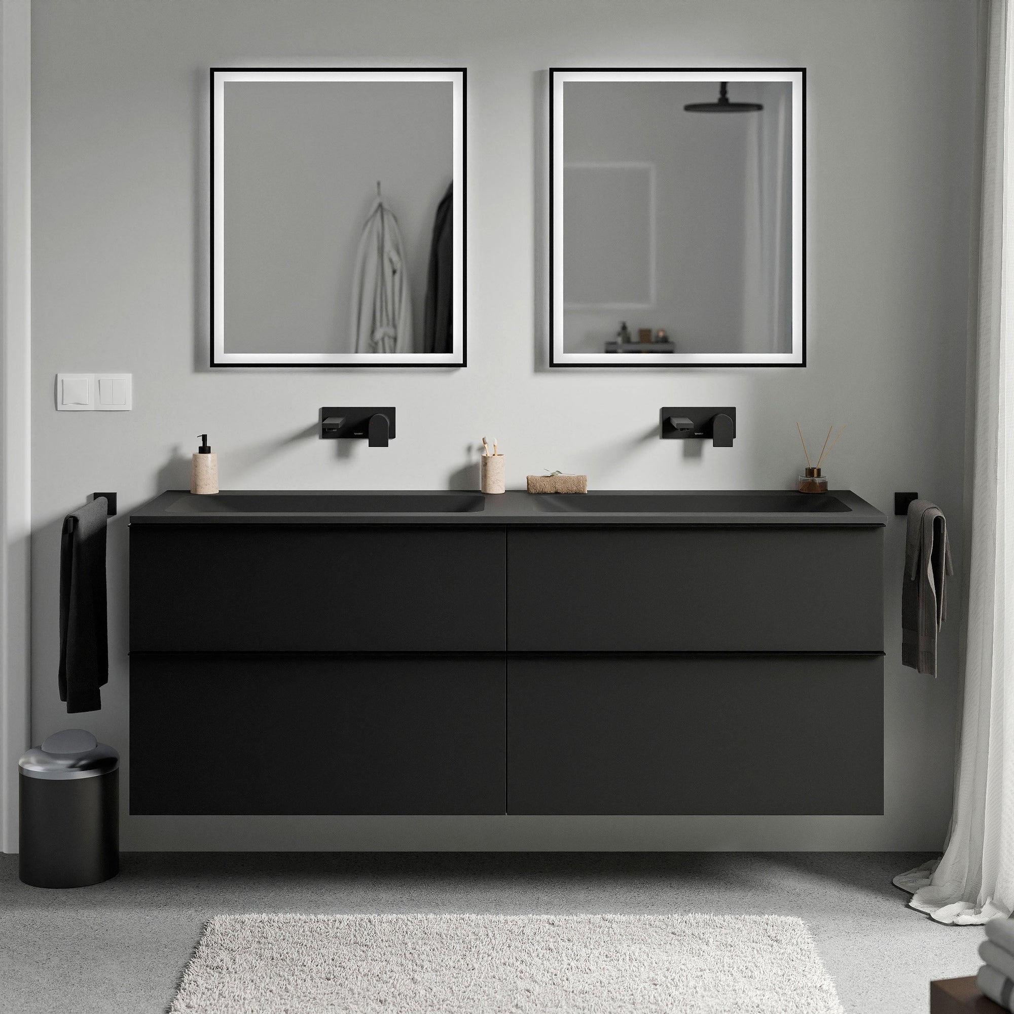 Meuble salle de bain LAVOA 160 cm