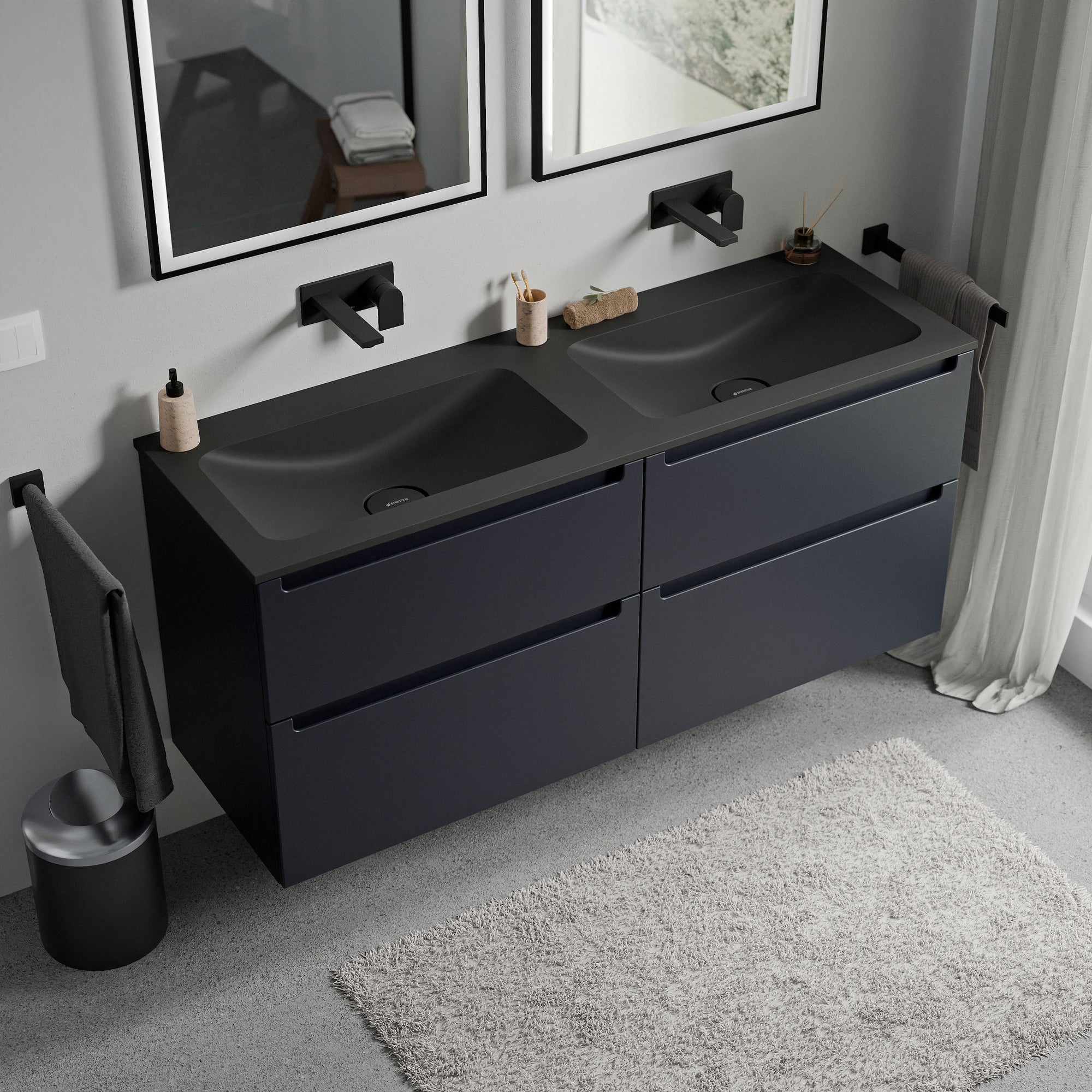 Meuble salle de bain VIREO 120 cm
