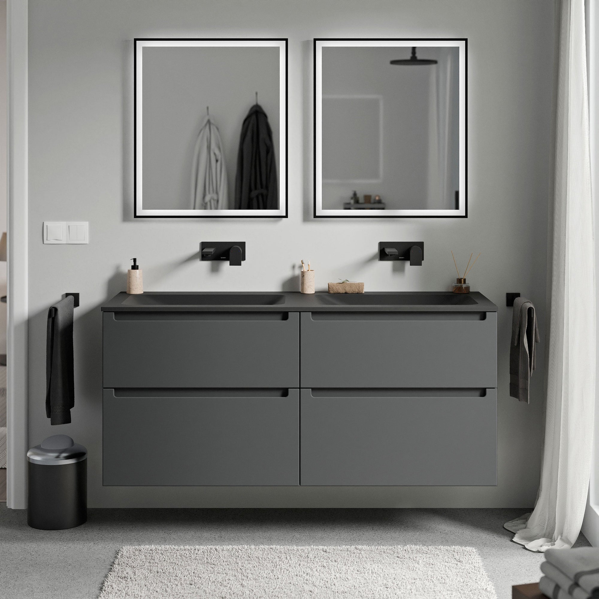 Meuble salle de bain VIREO 120 cm