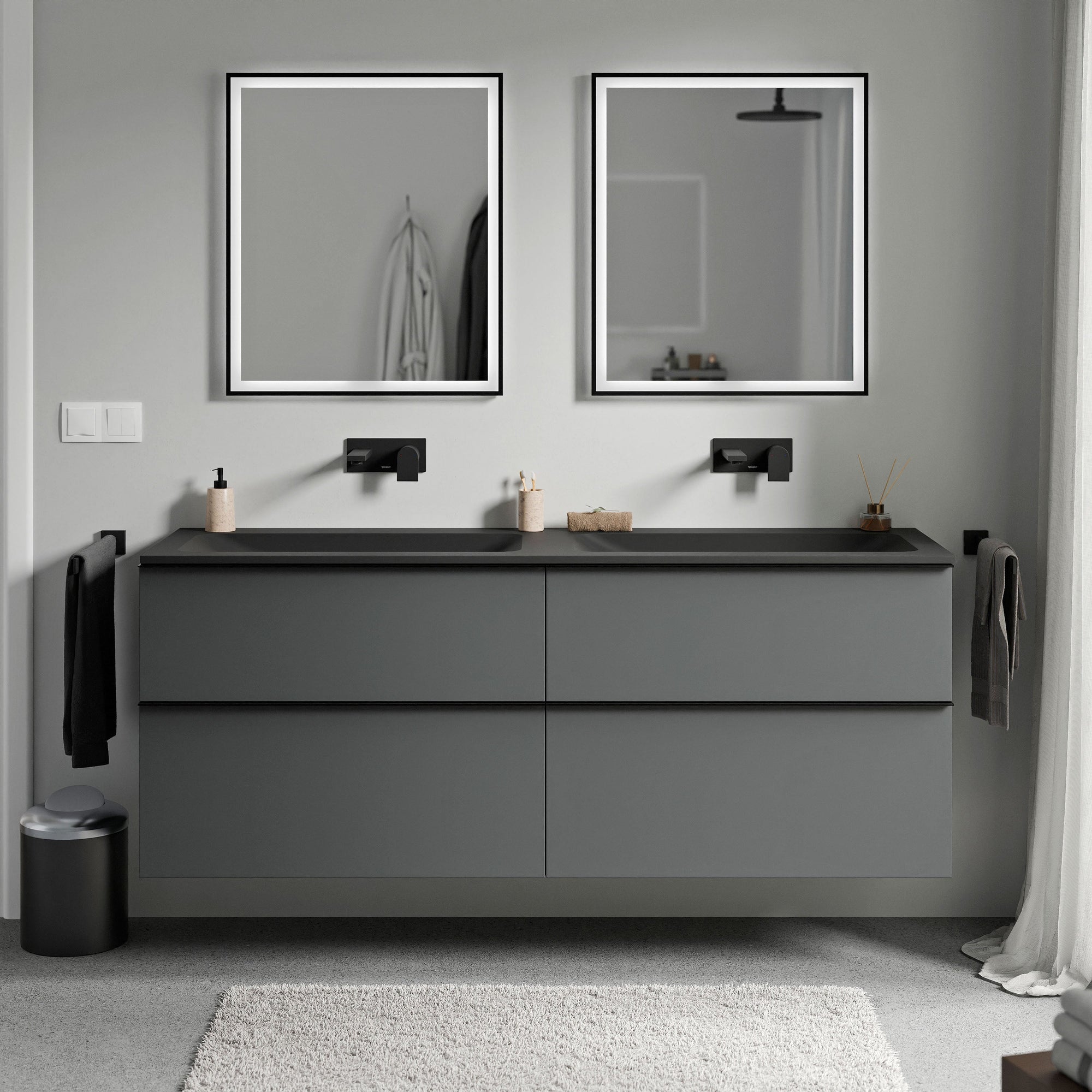 Meuble salle de bain LAVOA 160 cm