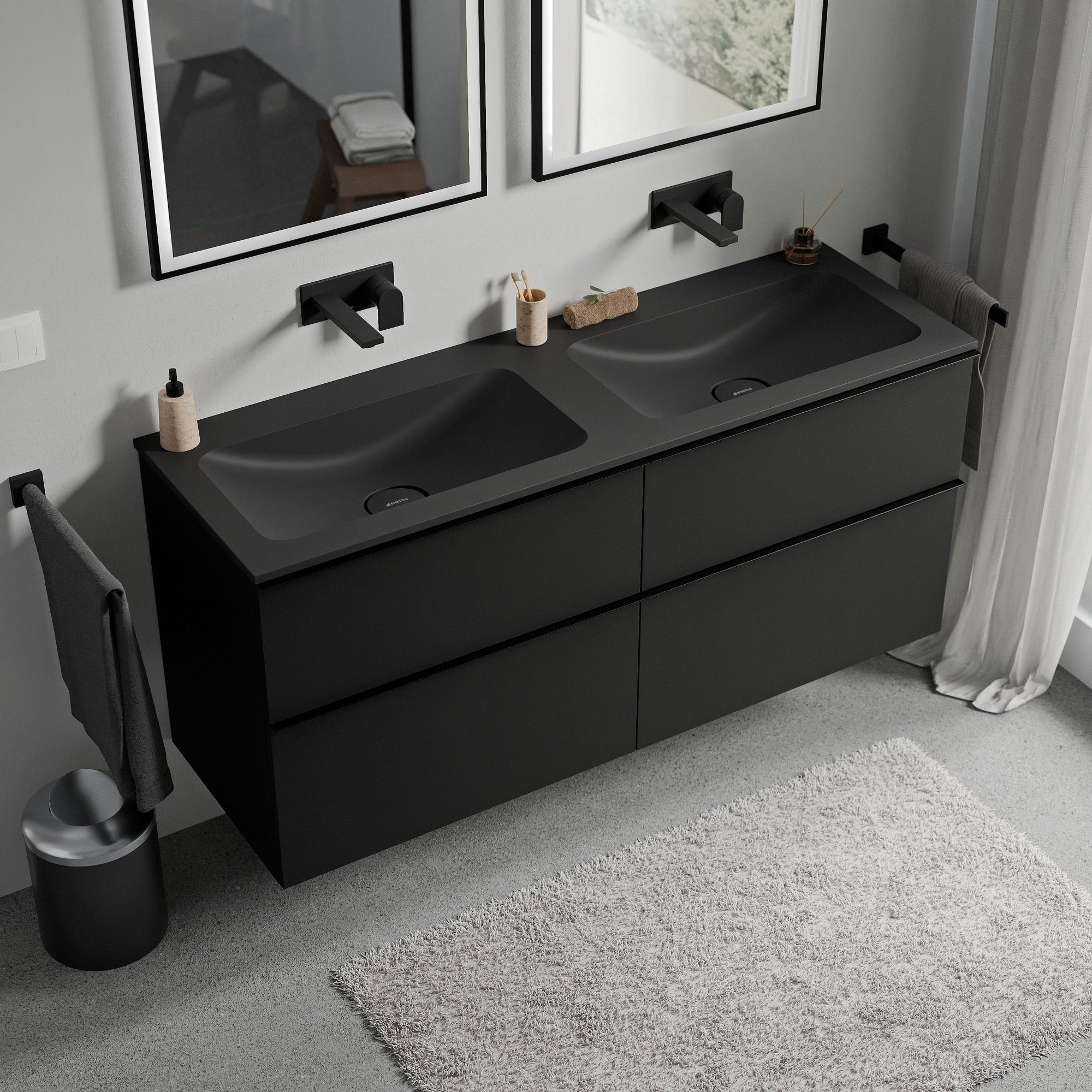 Meuble salle de bain LAVOA 120 cm