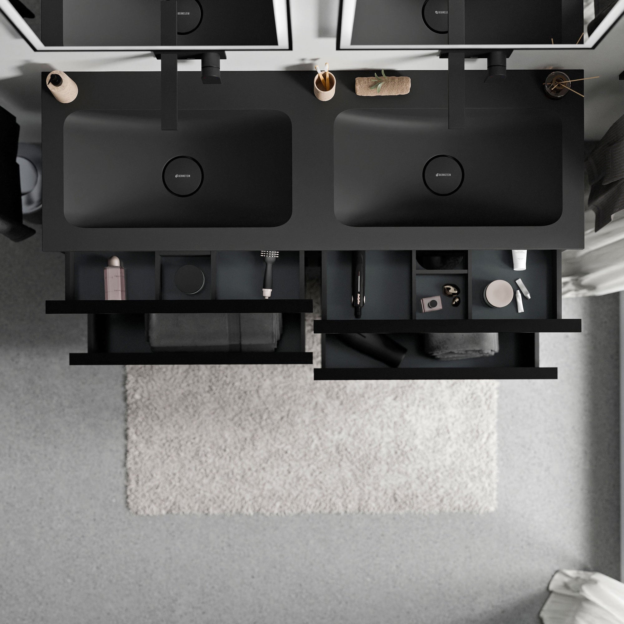 Meuble salle de bain LAVOA 140 cm