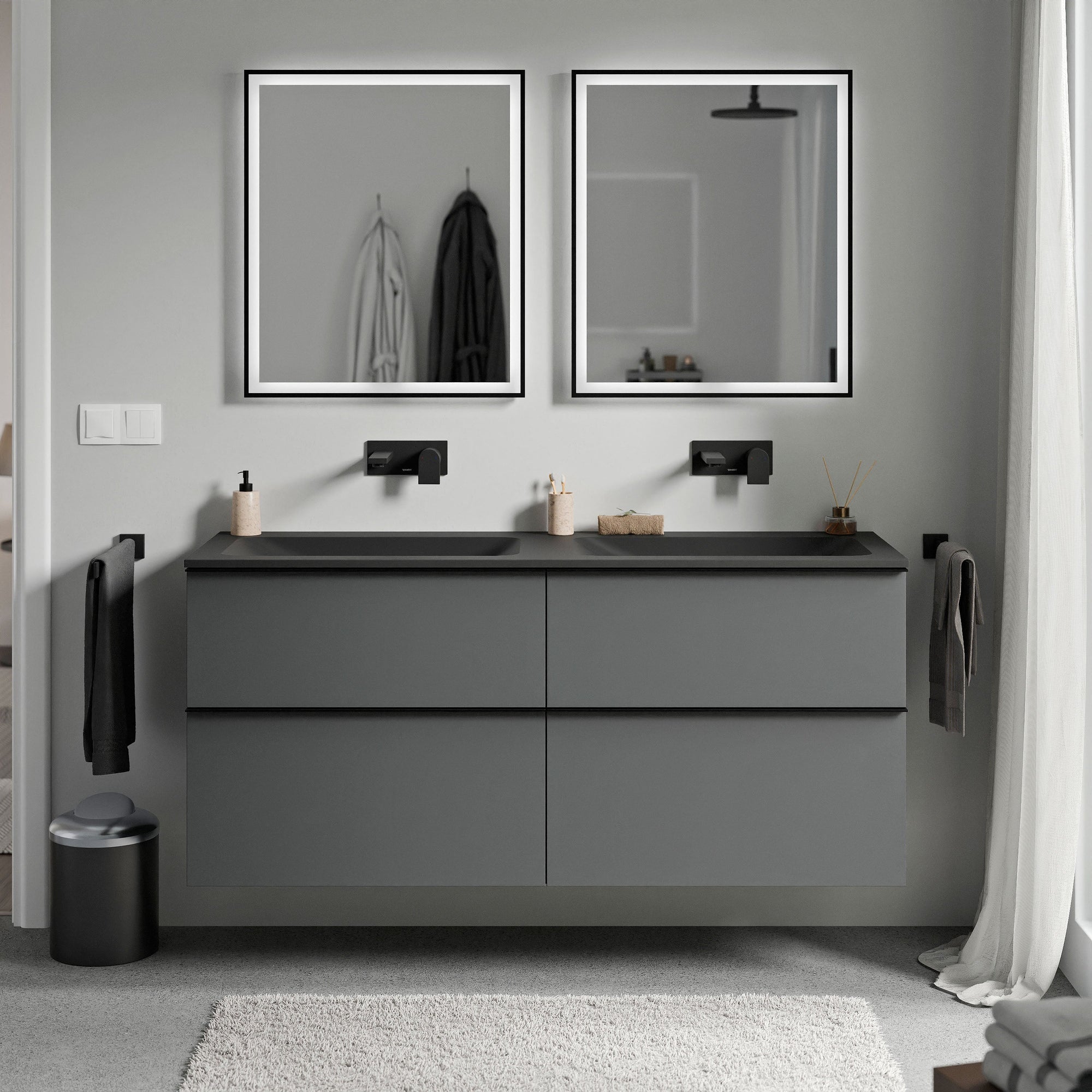 Meuble salle de bain LAVOA 120 cm