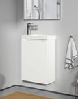 Meuble de salle de bain VIREO 40 cm avec lavabo