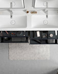 Meuble salle de bain VIREO 160 cm - avec vasque en fonte minérale CREAM - couleur au choix
