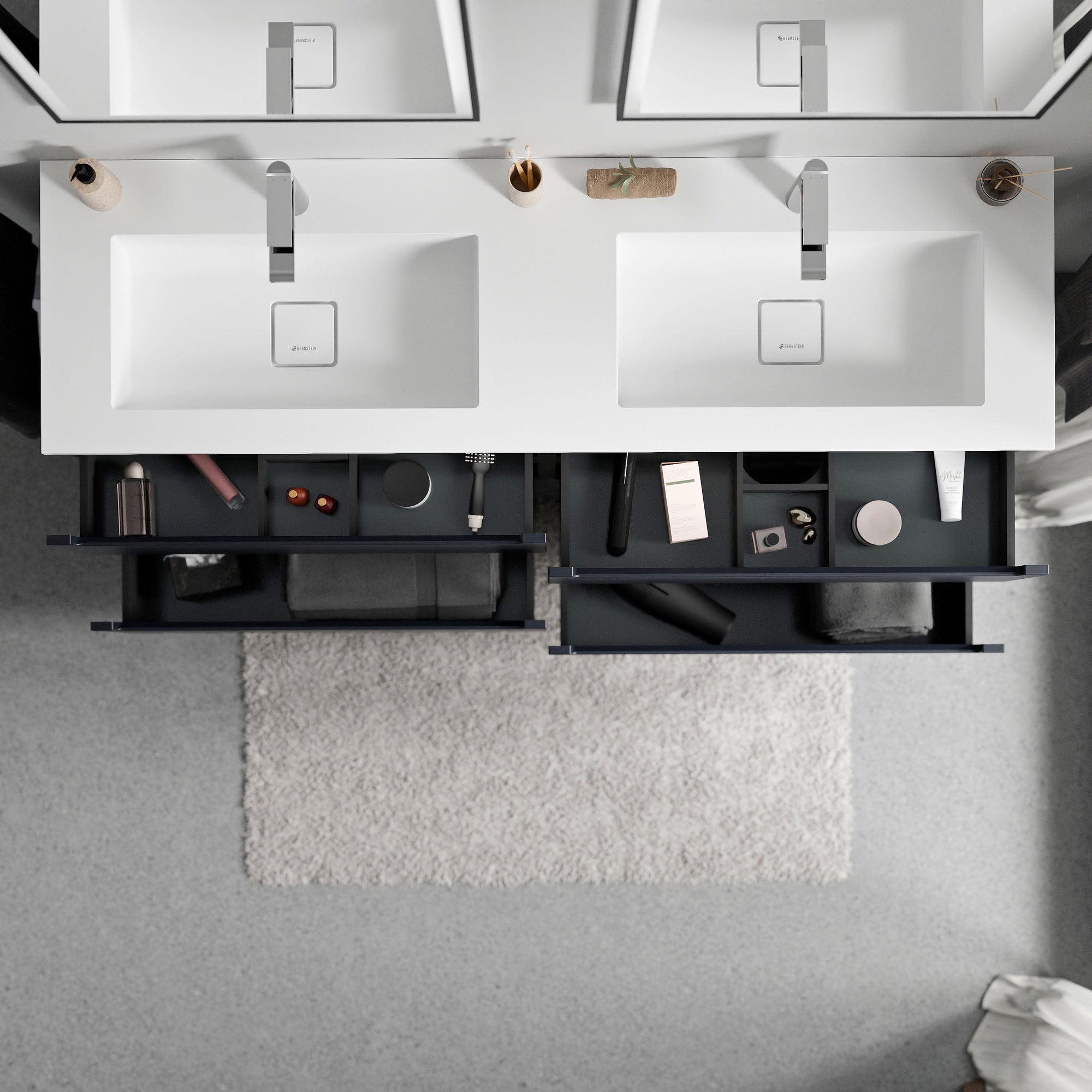 Meuble sous-lavabo VIREO 160 cm