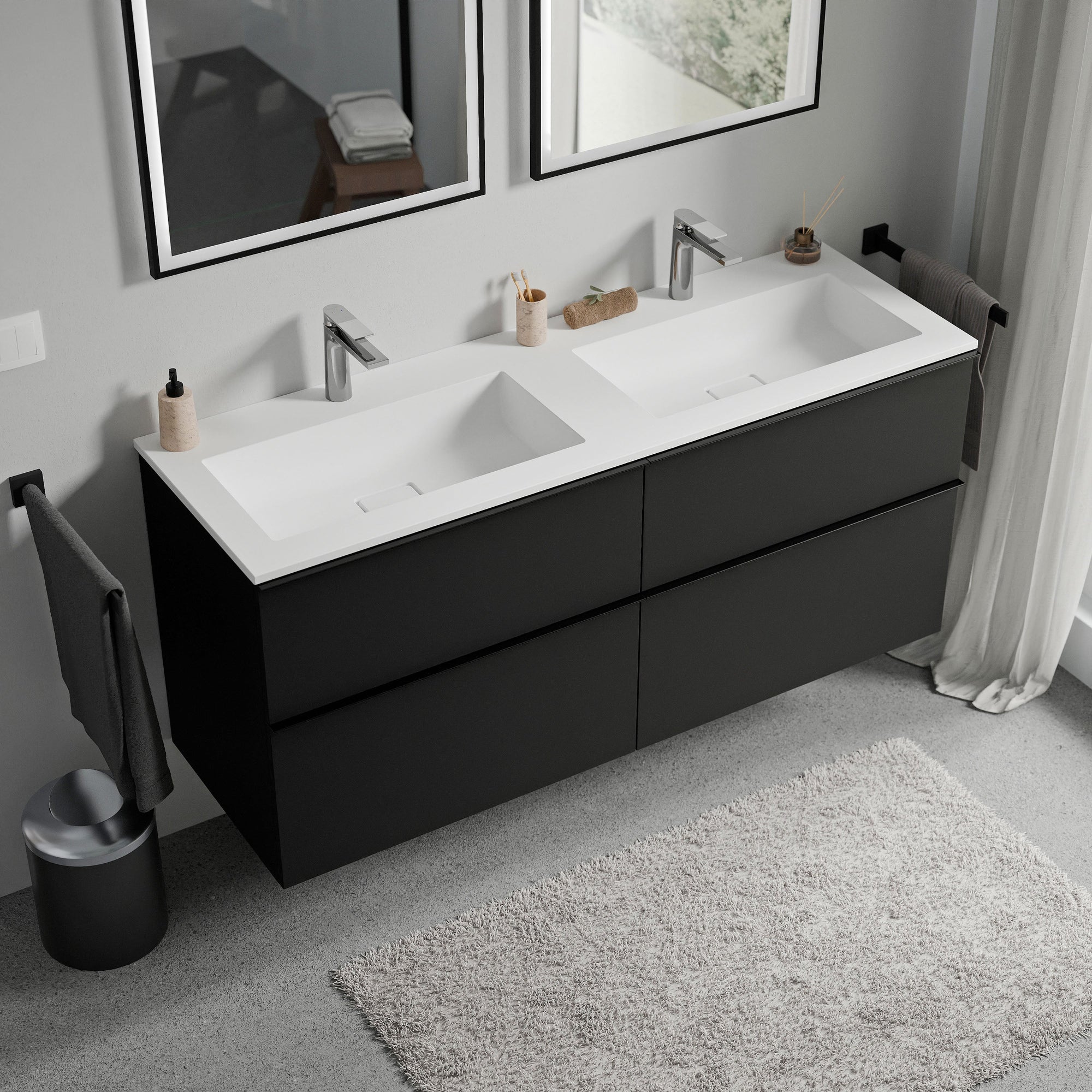 Meuble salle de bain LAVOA 120 cm