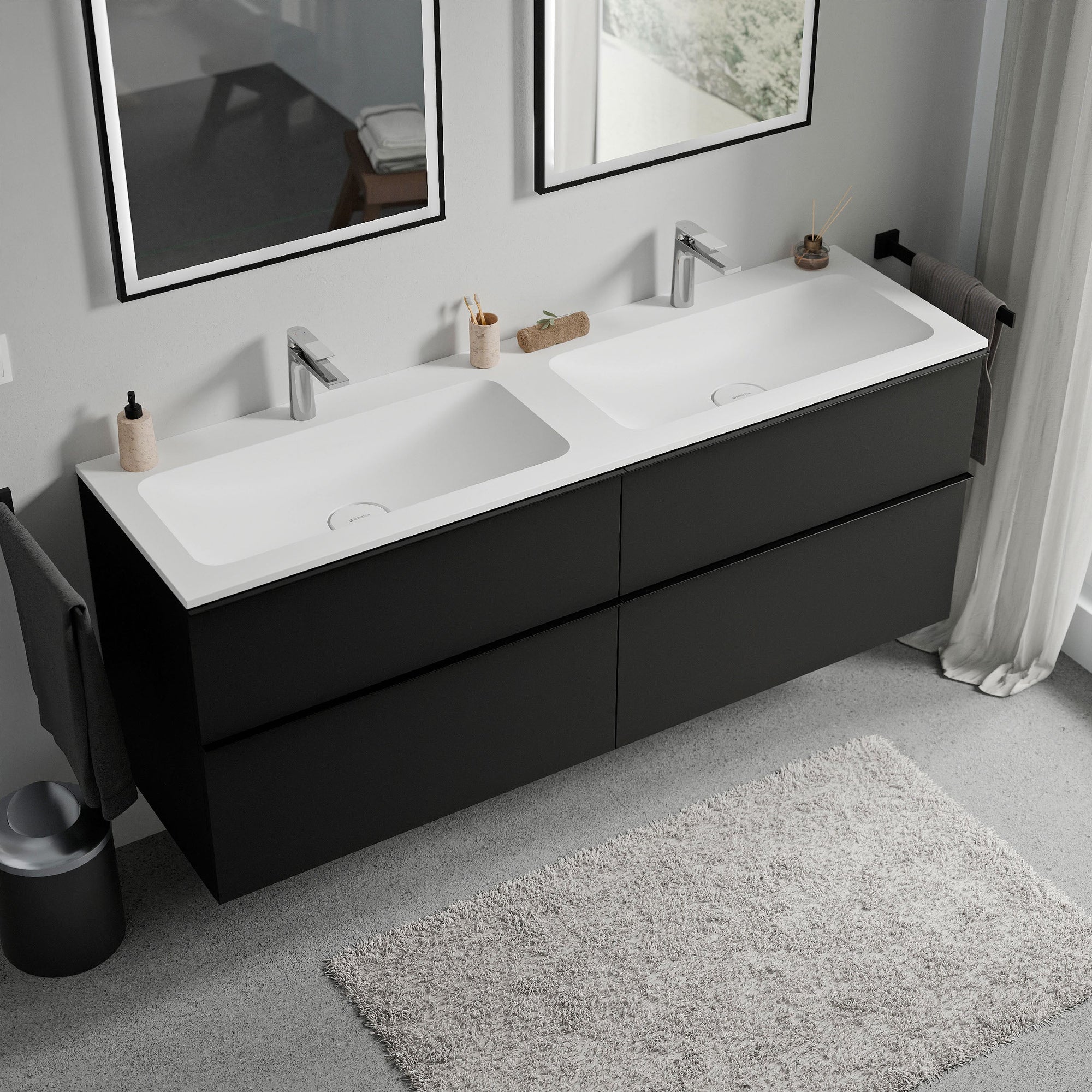 Meuble salle de bain LAVOA 160 cm