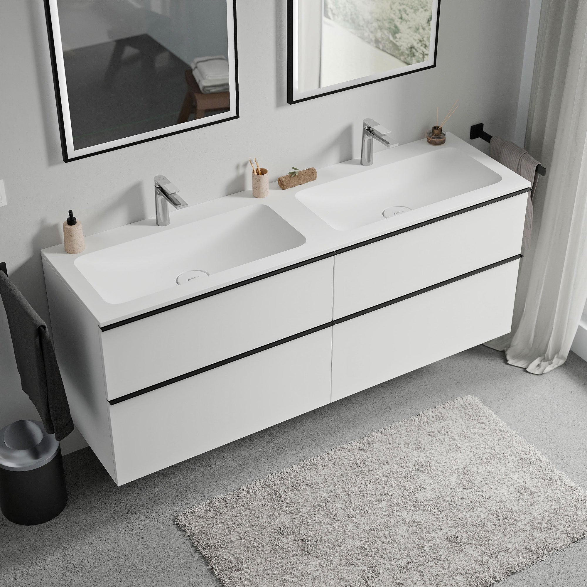 Meuble salle de bain LAVOA 160 cm