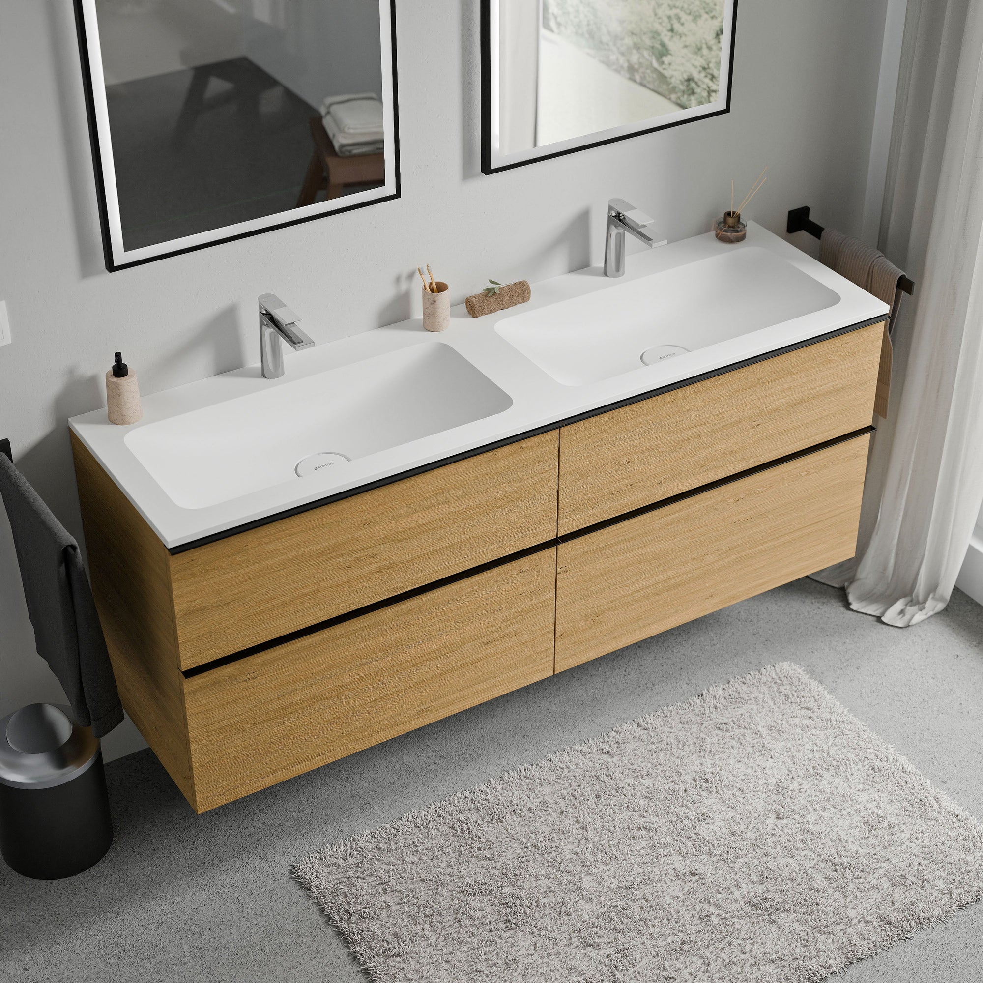 Meuble salle de bain LAVOA 160 cm