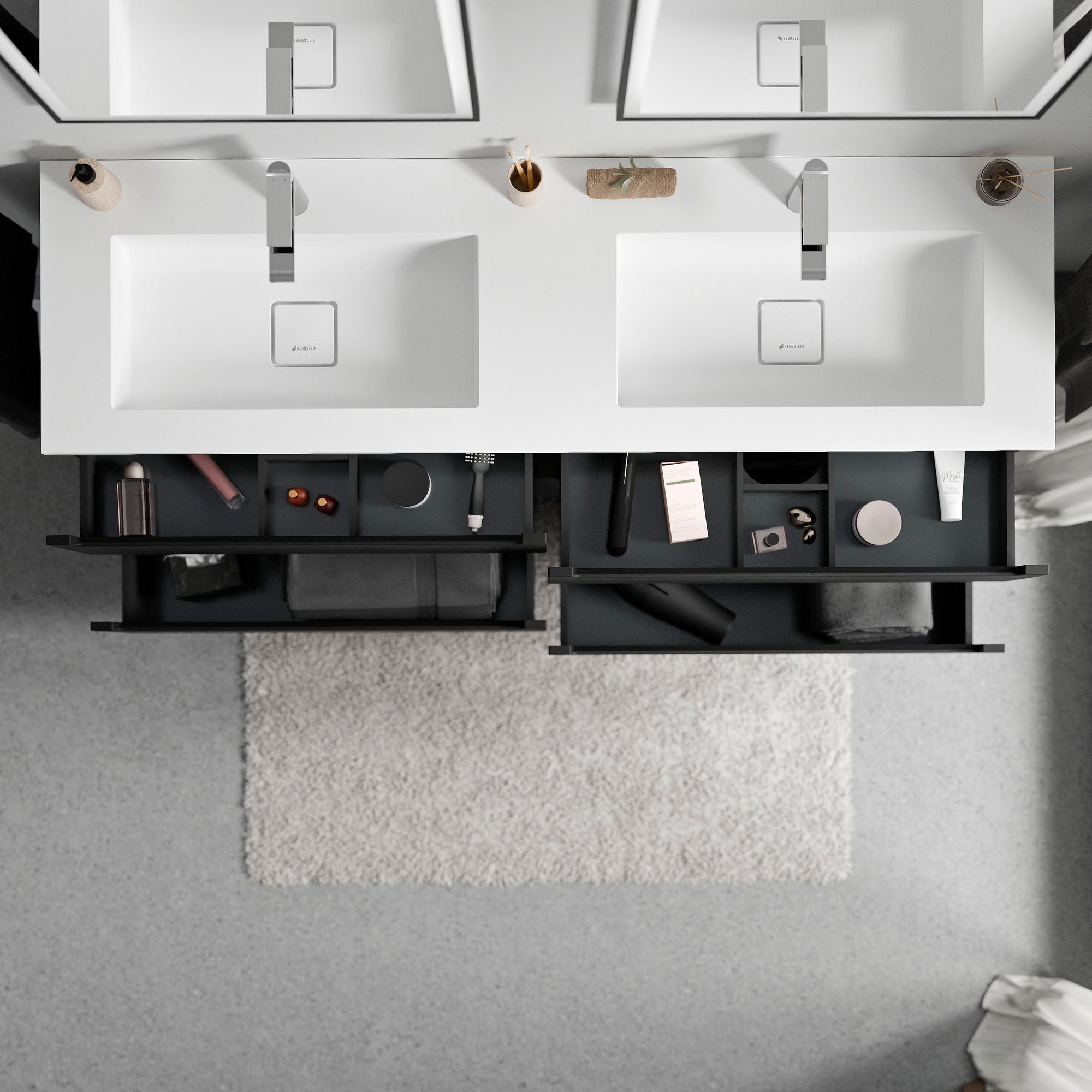 Meuble sous-lavabo VIREO 160 cm