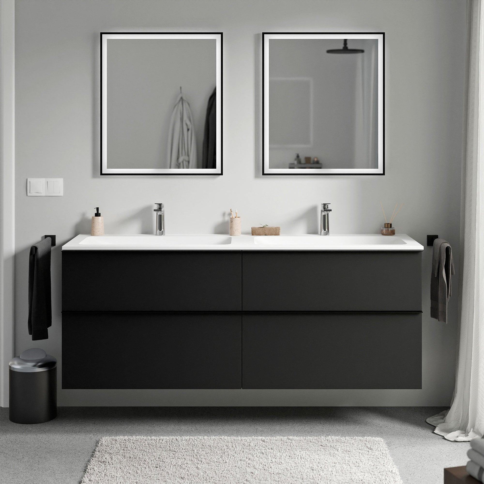 Meuble salle de bain LAVOA 160 cm