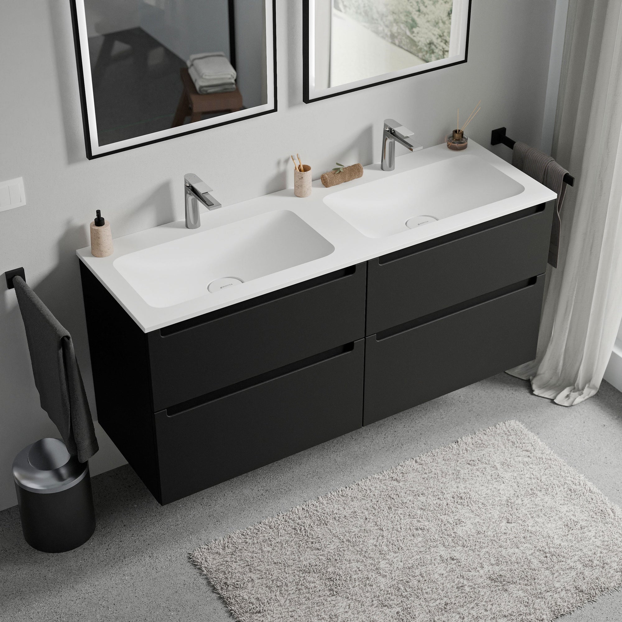 Meuble salle de bain VIREO 120 cm