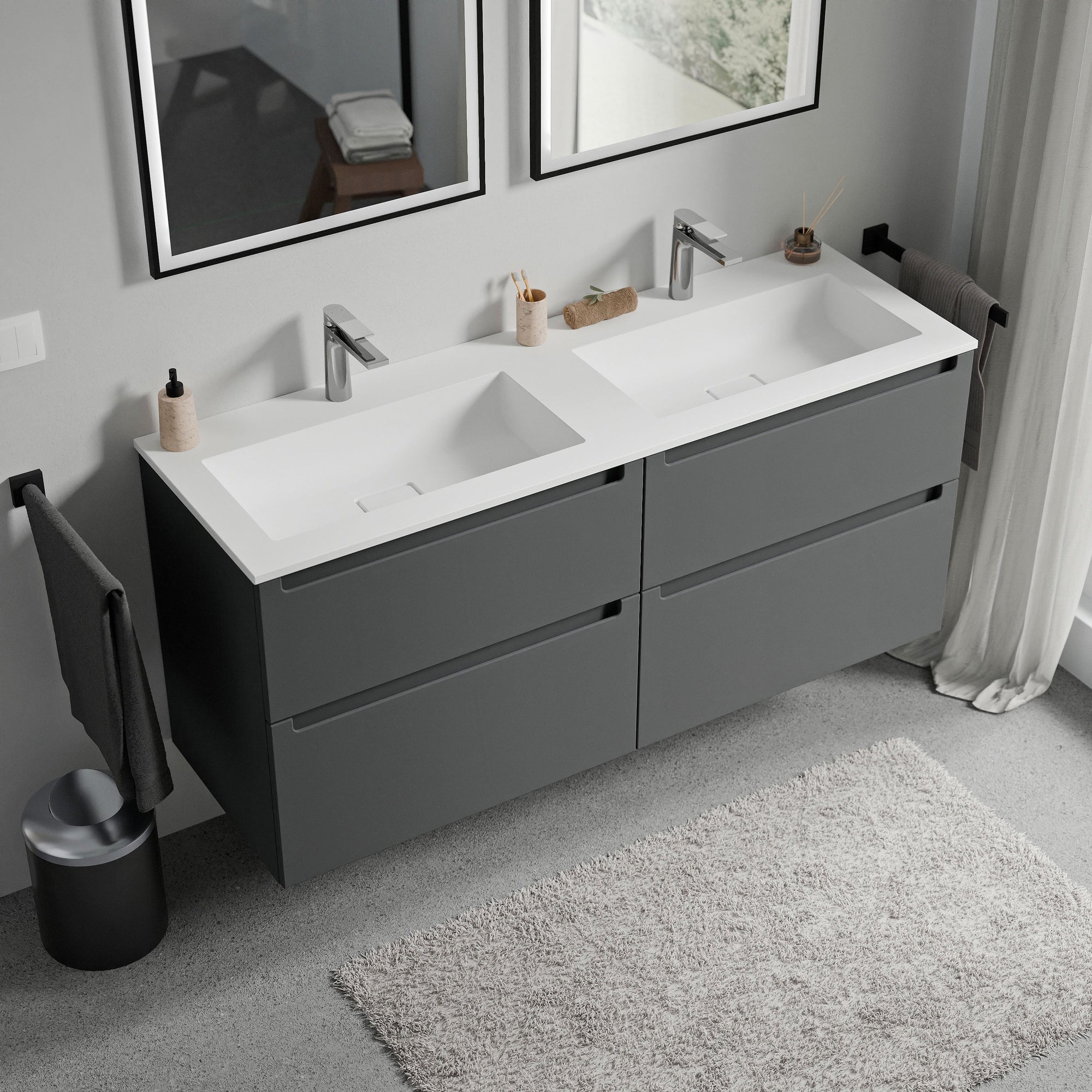 Meuble salle de bain VIREO 120 cm
