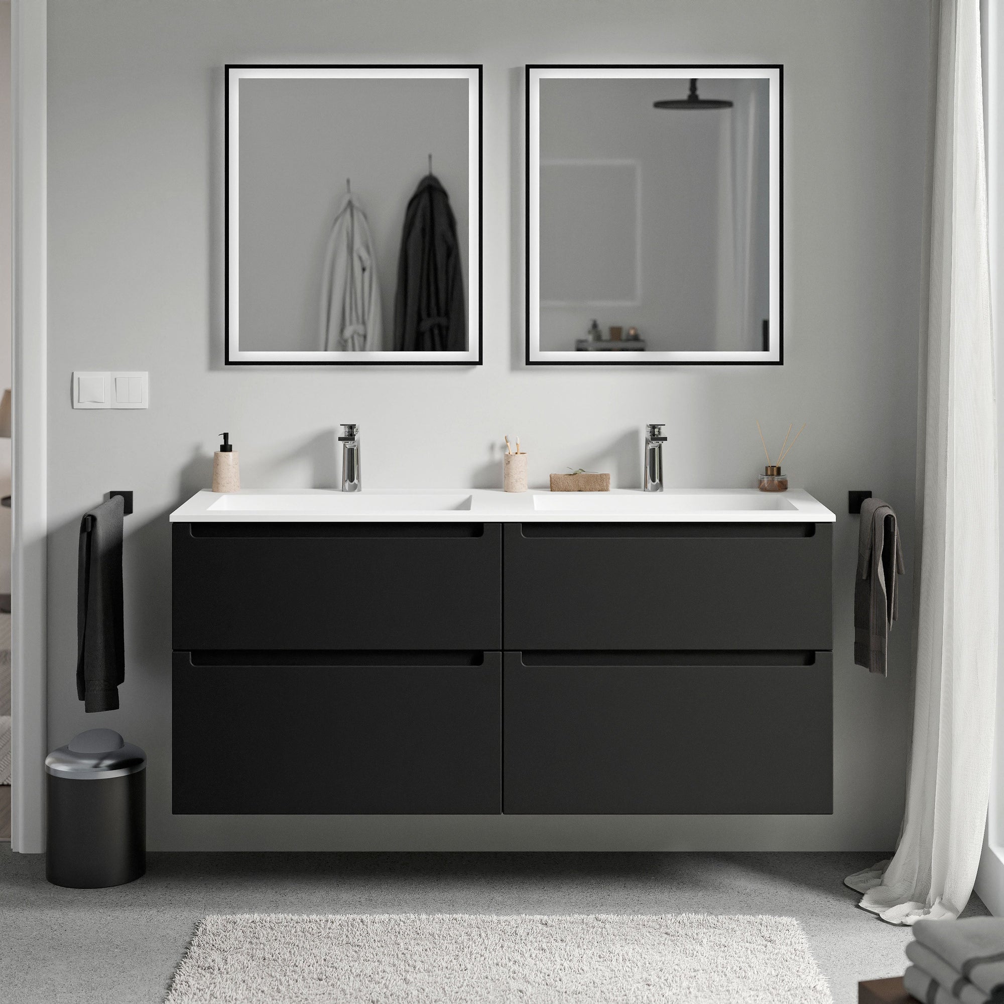 Meuble salle de bain VIREO 120 cm