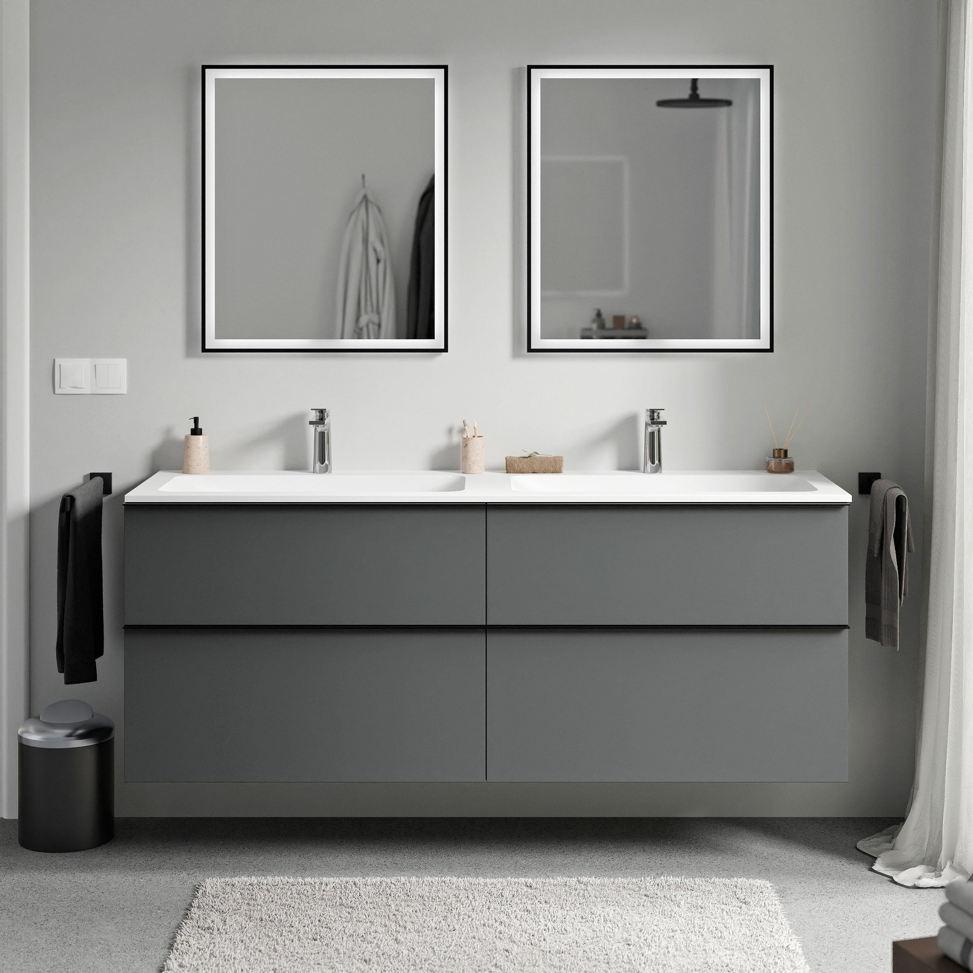 Meuble salle de bain LAVOA 160 cm