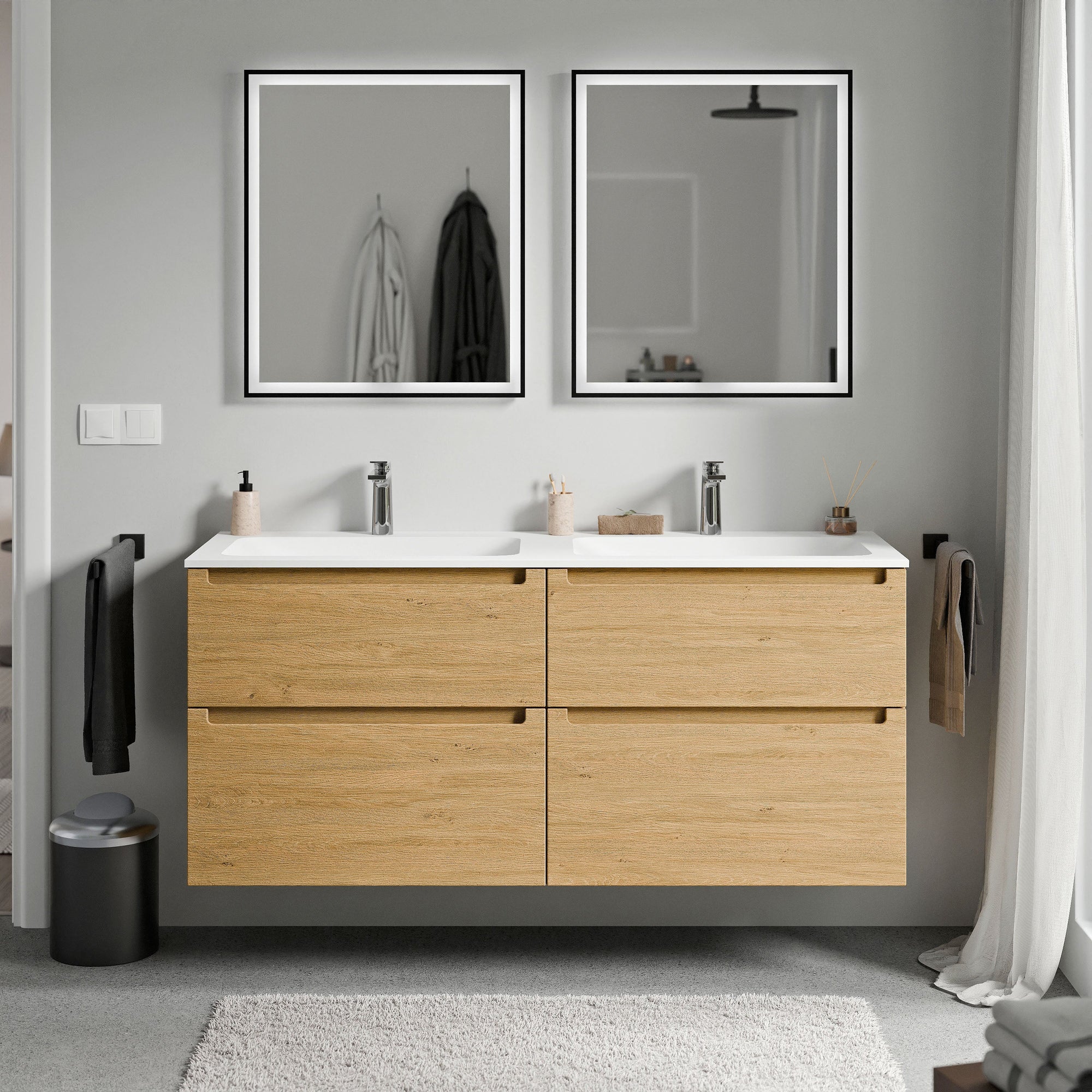 Meuble salle de bain VIREO 120 cm