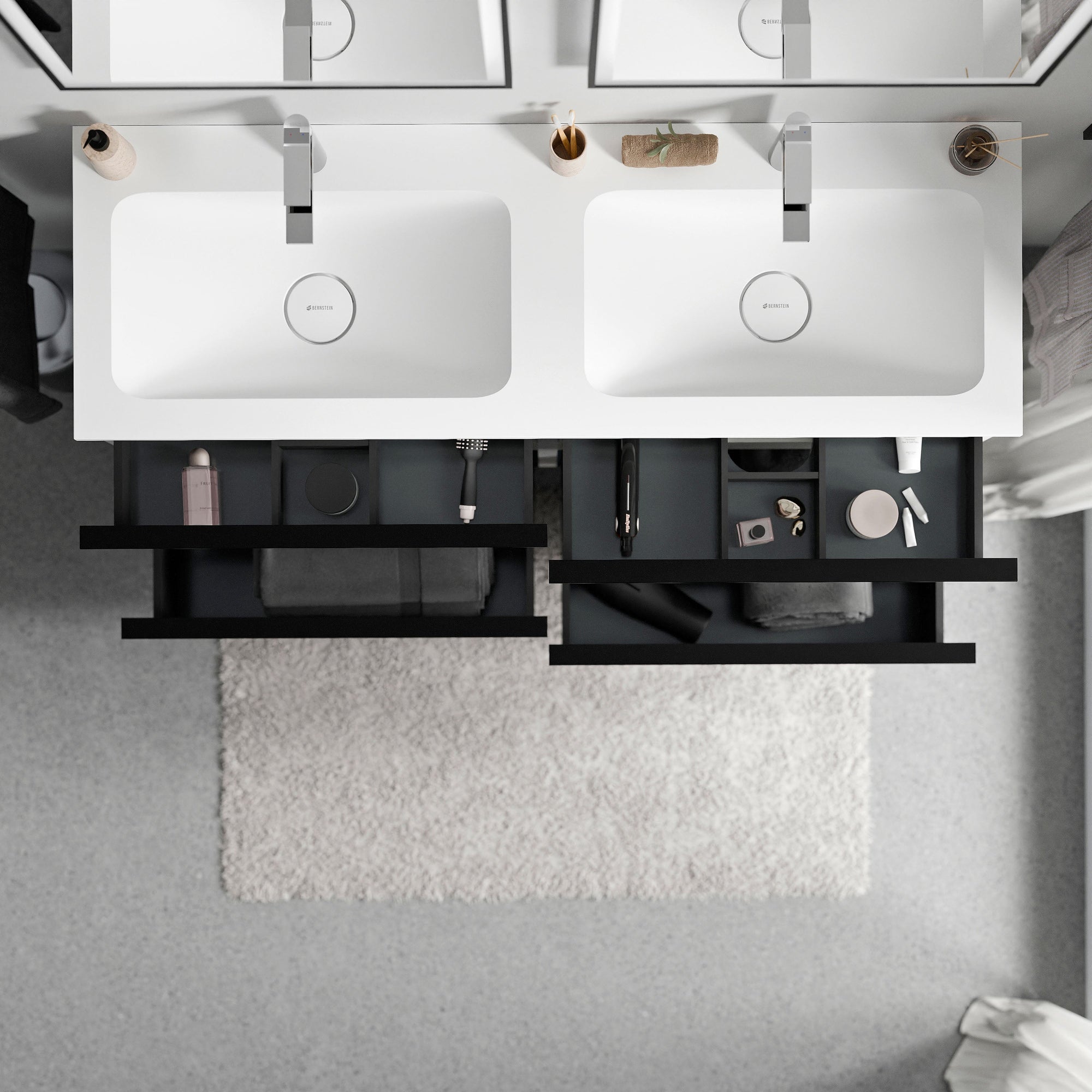 Meuble salle de bain LAVOA 140 cm