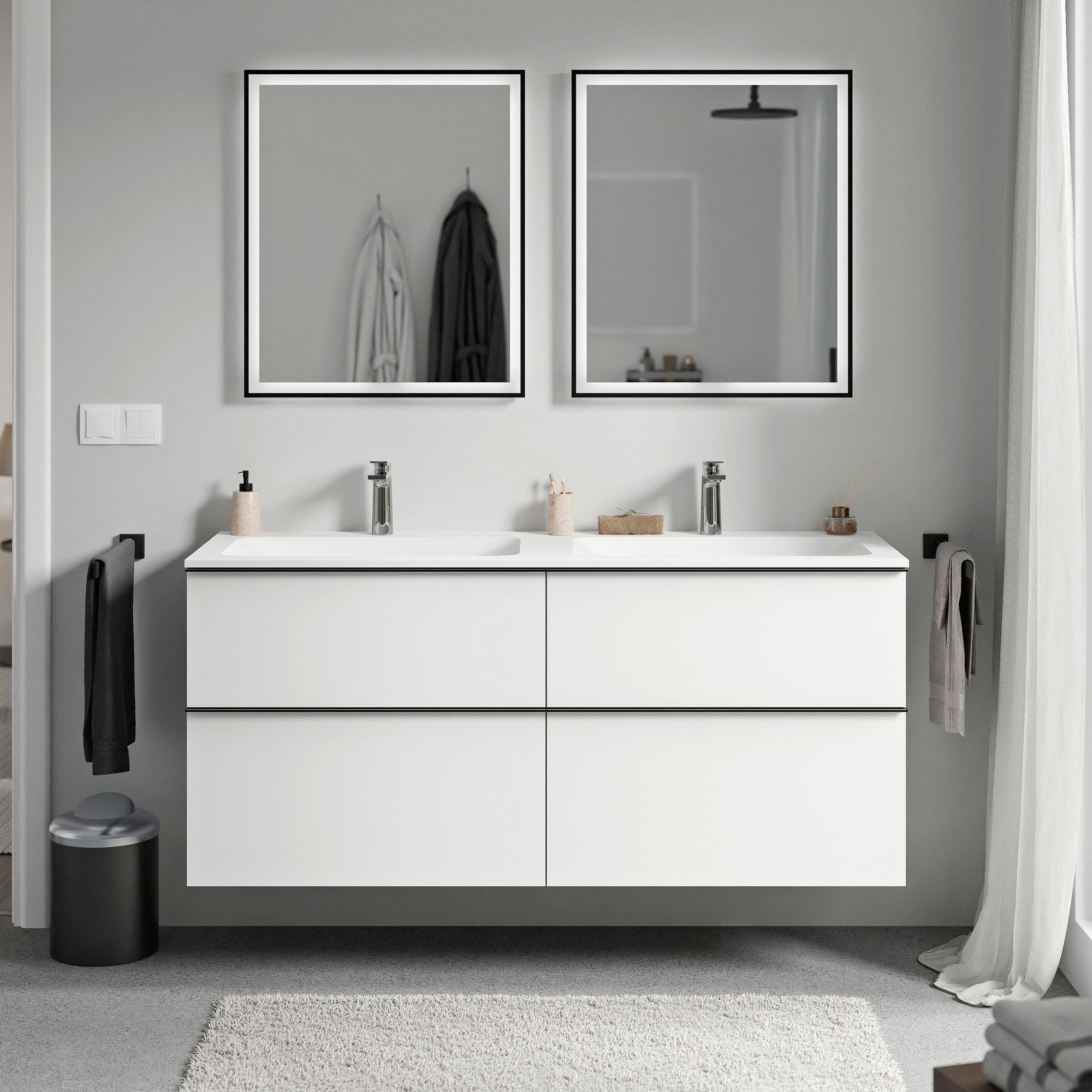 Meuble salle de bain LAVOA 120 cm