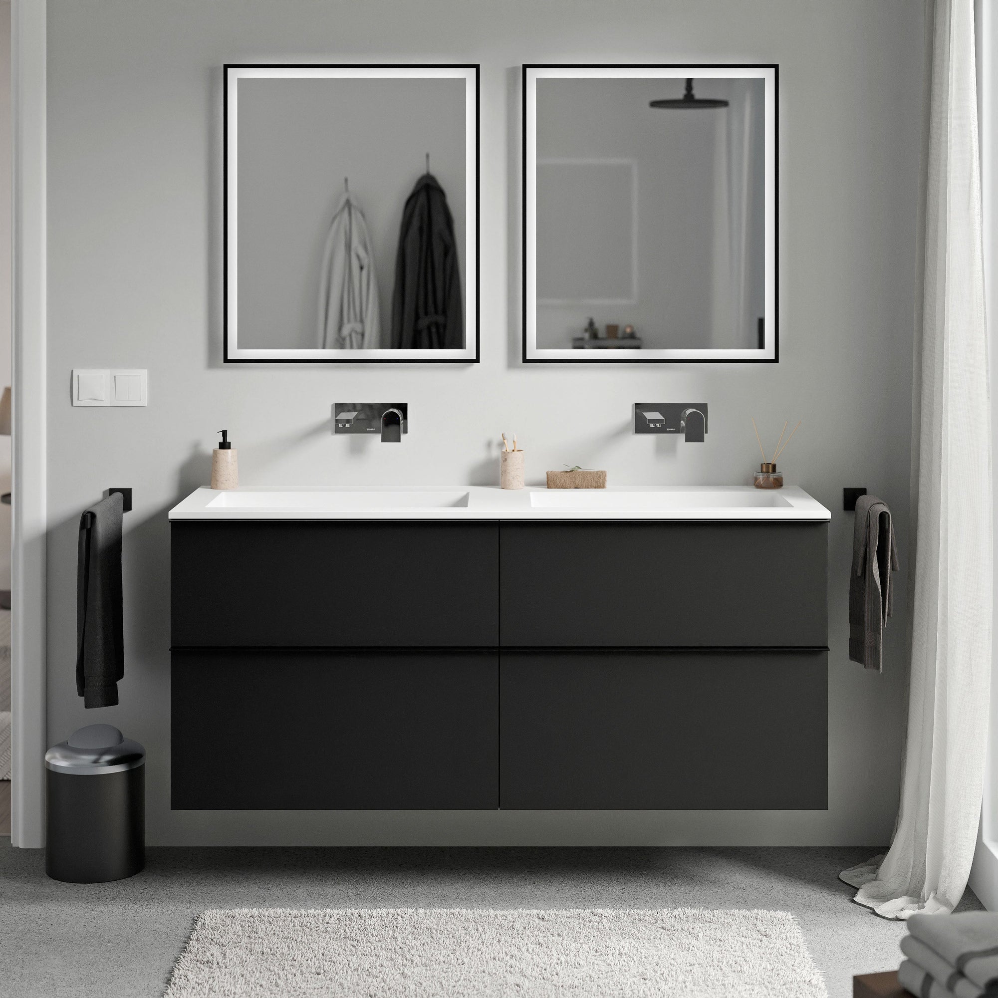Meuble salle de bain LAVOA 120 cm