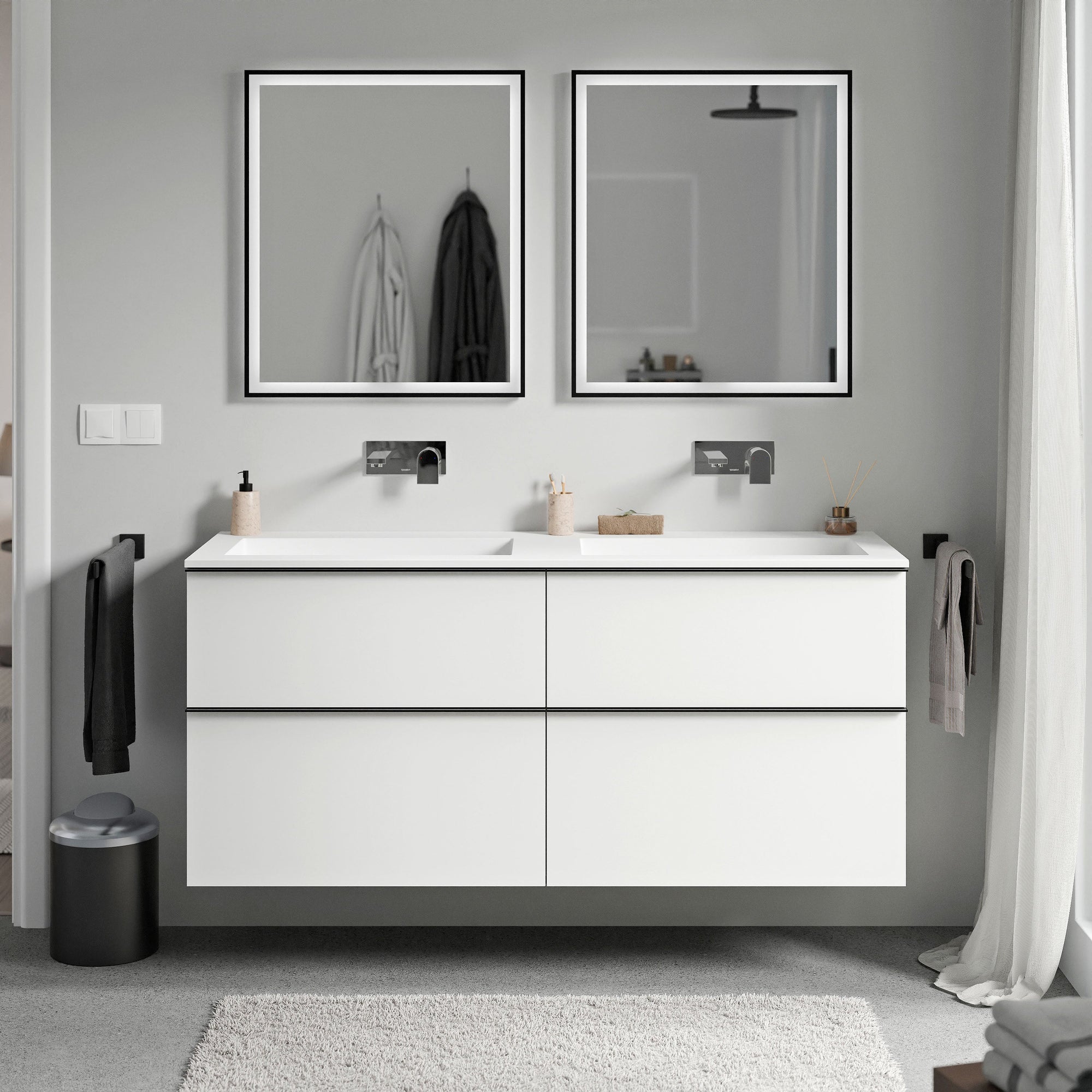 Meuble salle de bain LAVOA 120 cm