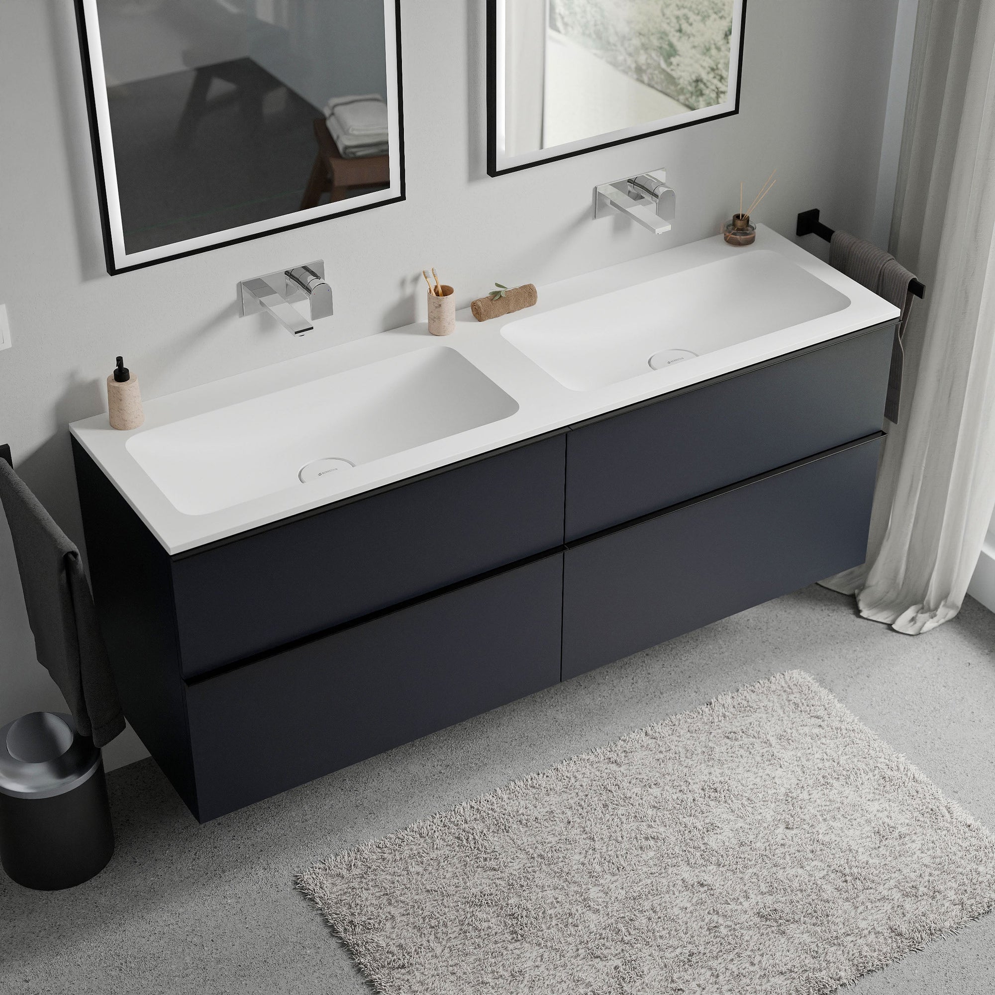 Meuble salle de bain LAVOA 160 cm
