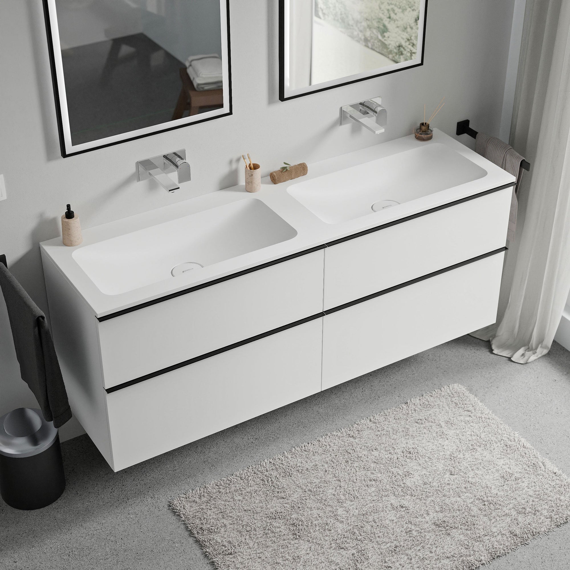 Meuble salle de bain LAVOA 160 cm