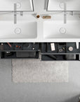 Meuble salle de bain VIREO 160 cm - avec vasque en fonte minérale CREAM - couleur au choix
