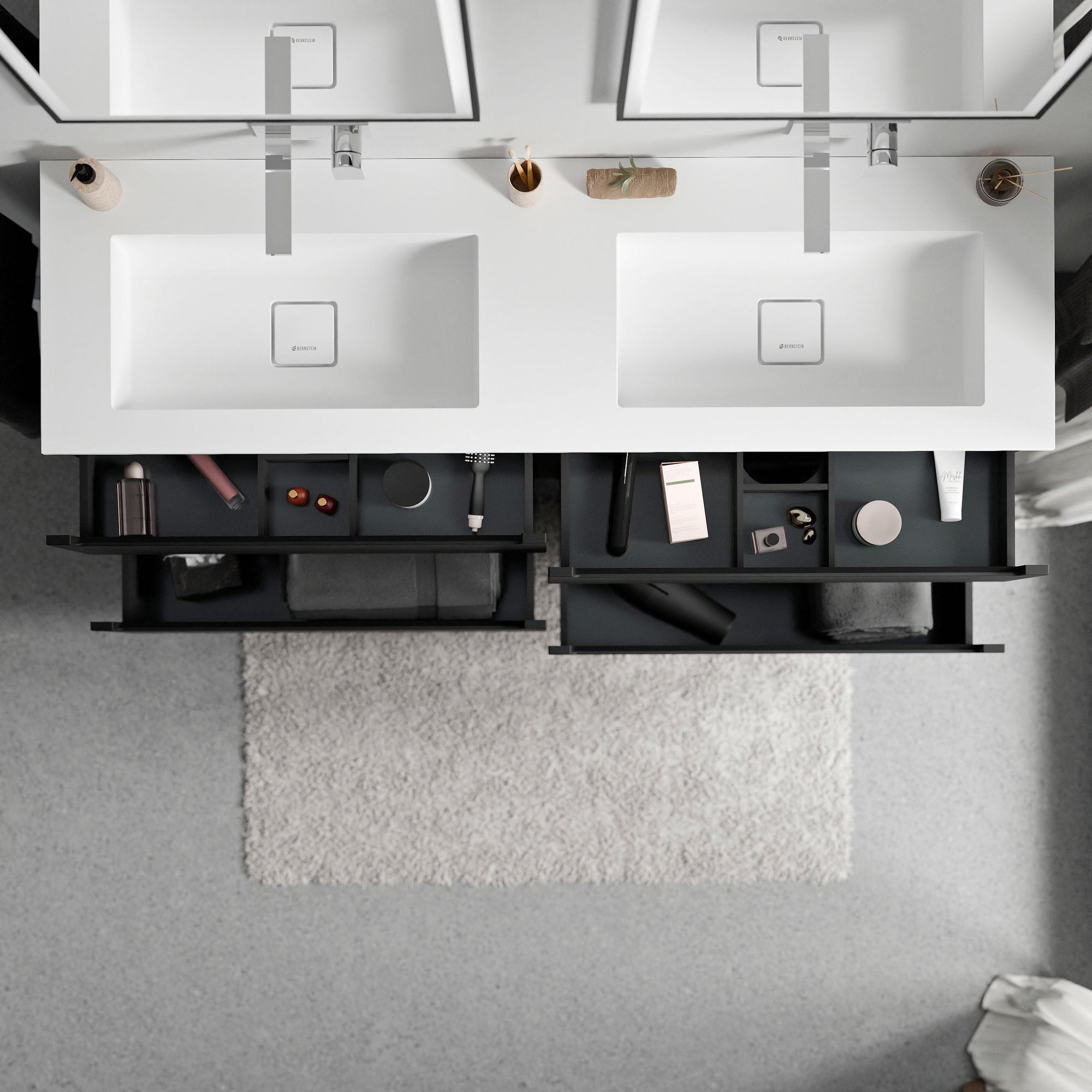 Meuble sous-lavabo VIREO 160 cm