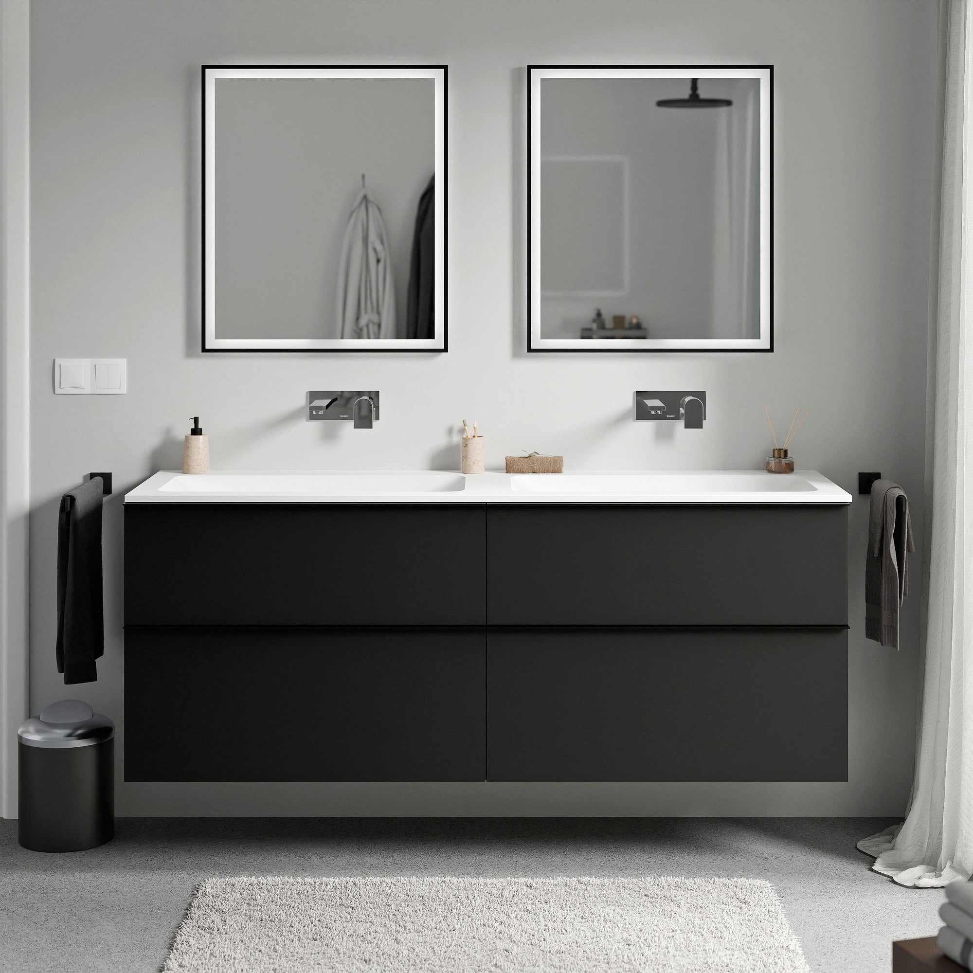 Meuble salle de bain LAVOA 160 cm