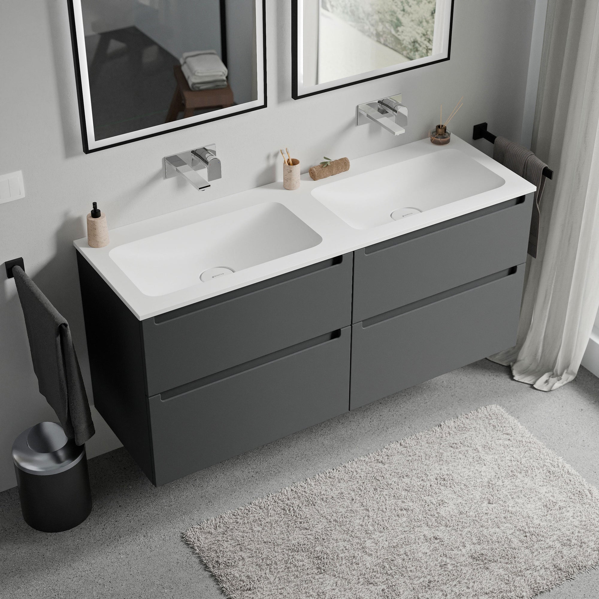 Meuble salle de bain VIREO 120 cm