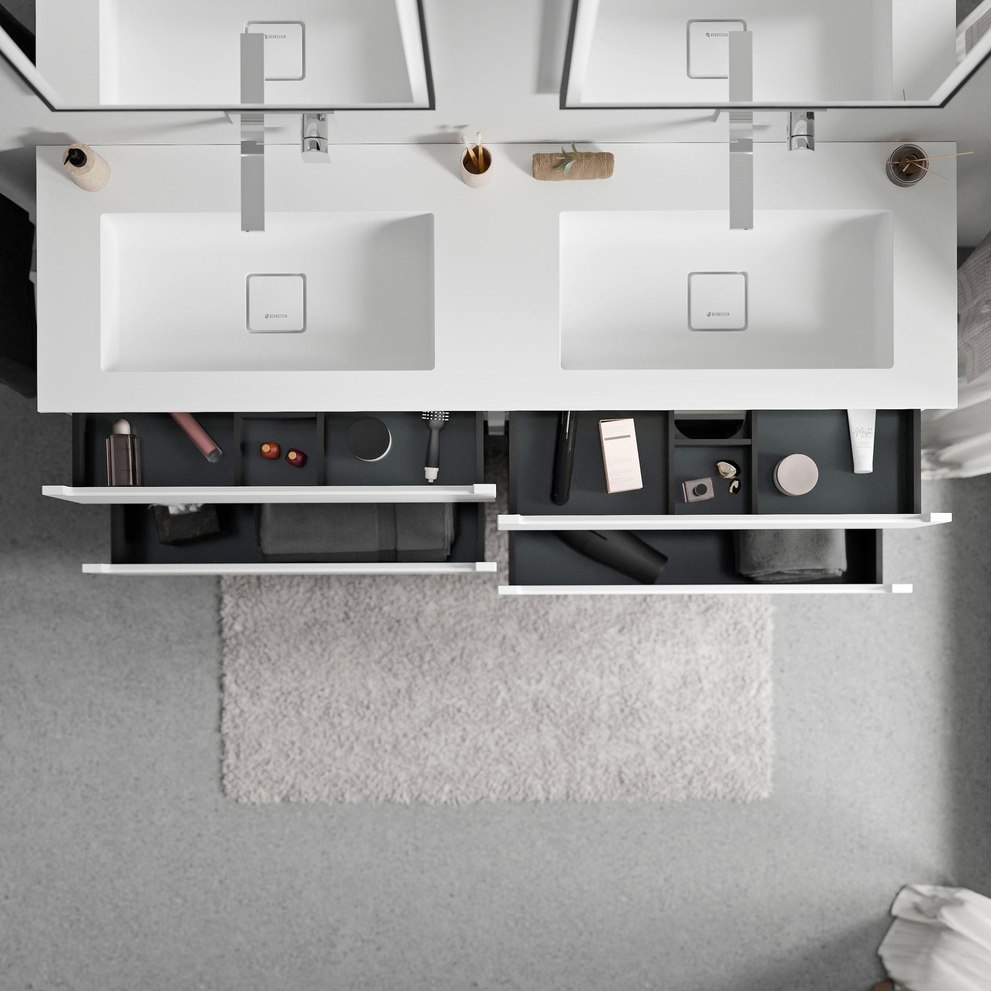 Meuble sous-lavabo VIREO 160 cm