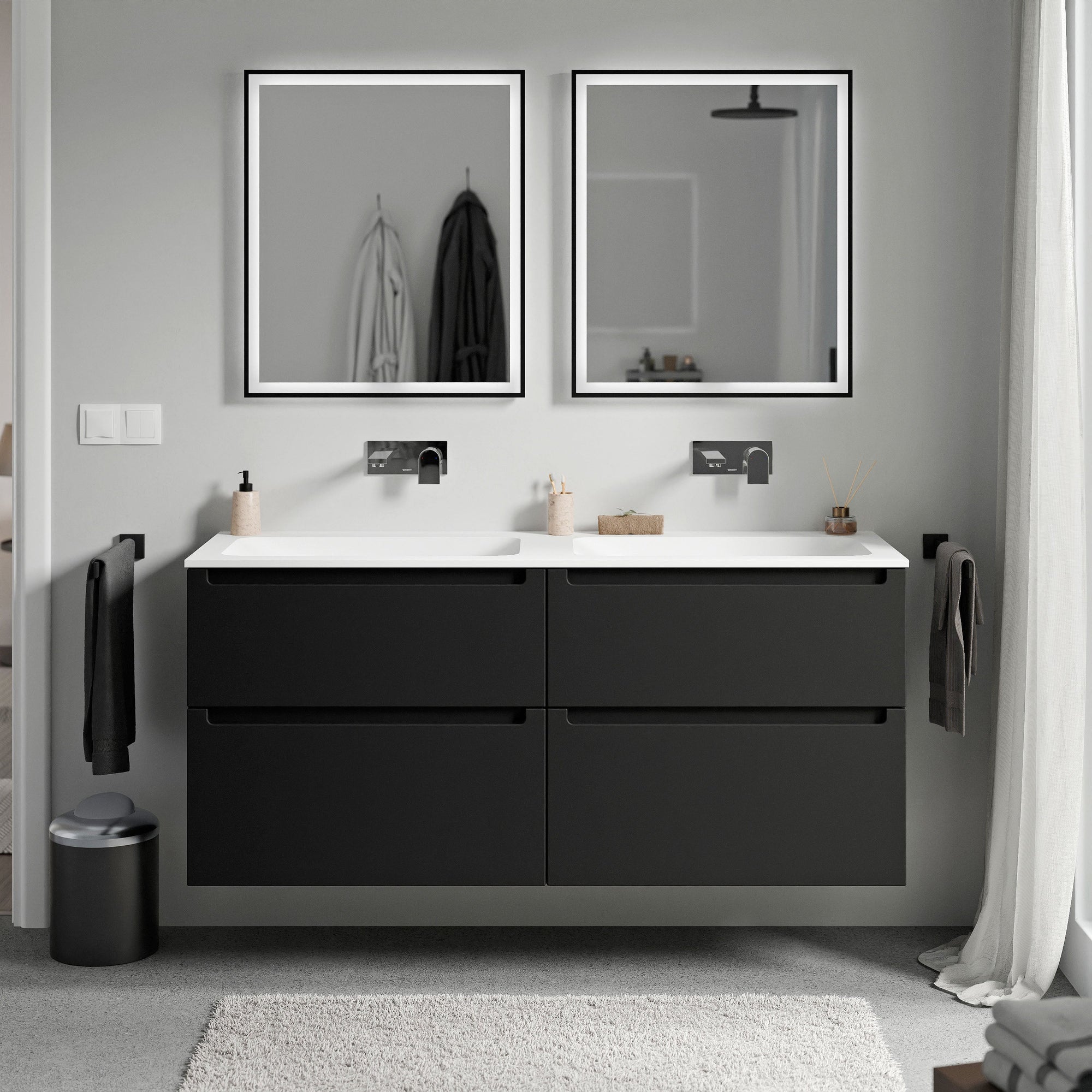 Meuble bas VIREO 140 cm