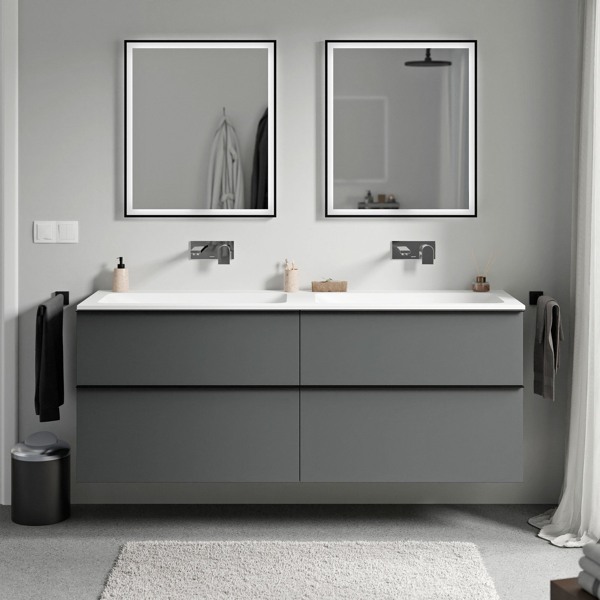 Meuble salle de bain LAVOA 160 cm