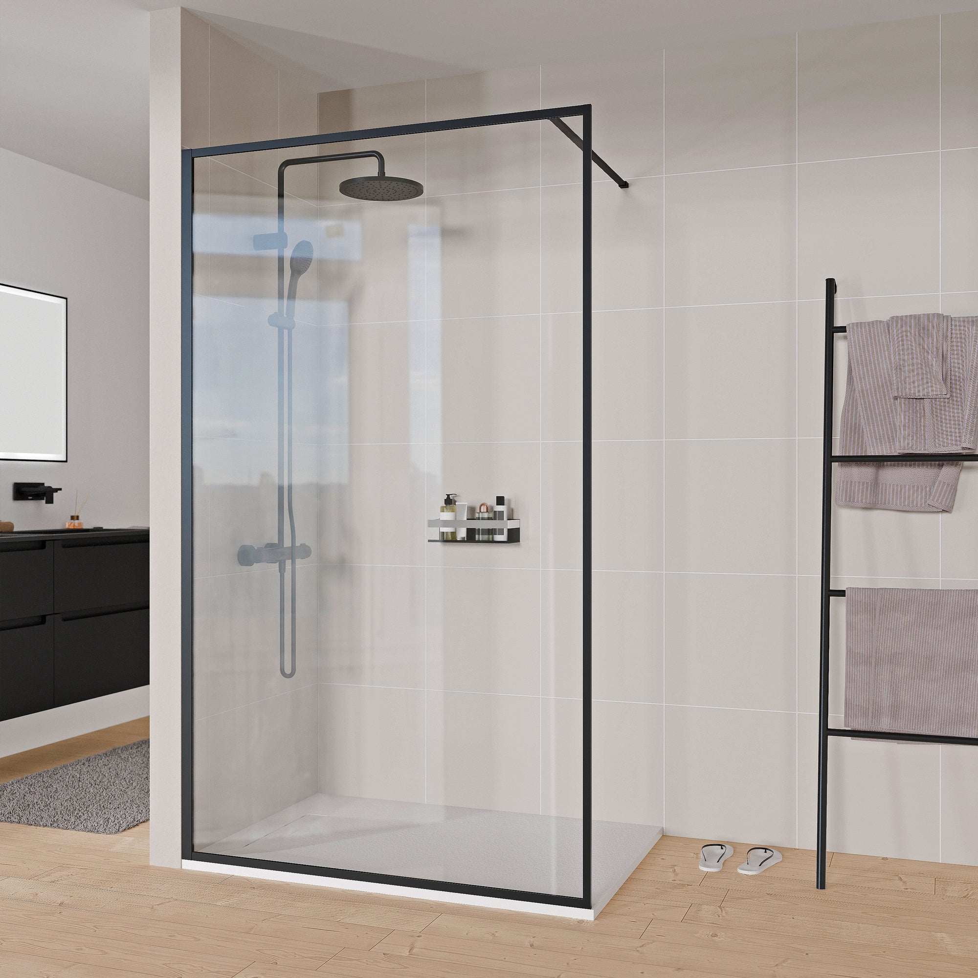 Paroi de douche à l'italienne FRAME