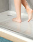 Receveur de douche plat acrylique TIM - blanc brillant - dimensions au choix