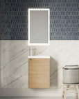Meuble de salle de bain VIREO 40 cm avec lavabo