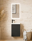Meuble de salle de bain VIREO 40 cm avec lavabo