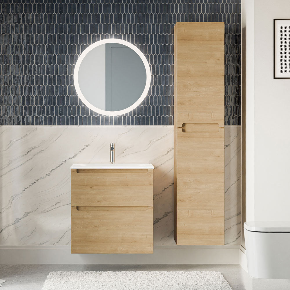 Ensemble de meubles de salle de bain VIREO 60 cm avec lavabo