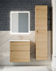 Ensemble de meubles de salle de bain VIREO 60 cm avec lavabo