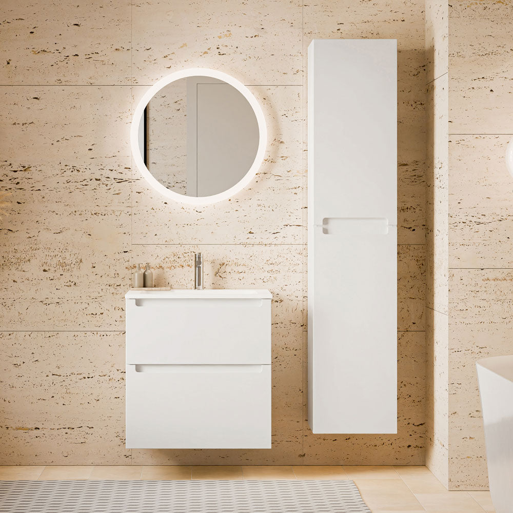 Ensemble de meubles de salle de bain VIREO 60 cm avec lavabo