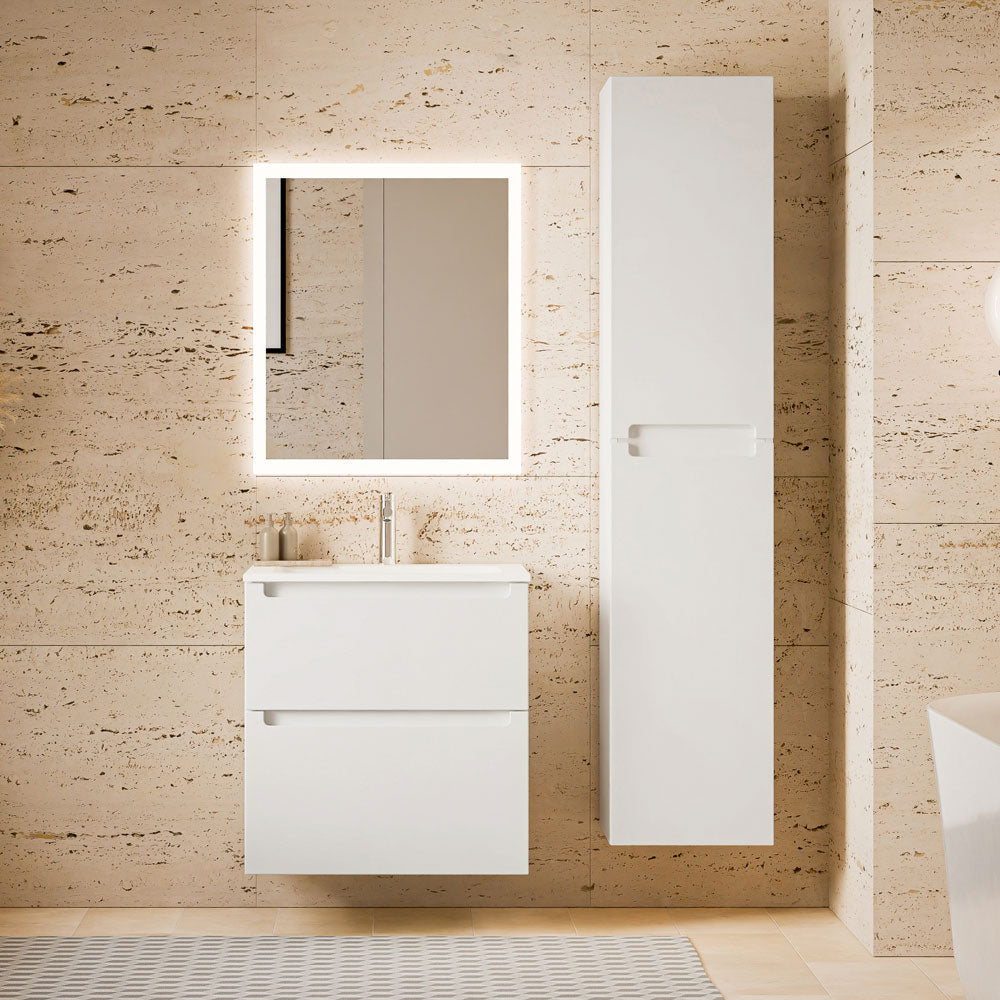 Ensemble de meubles de salle de bain VIREO 60 cm avec lavabo