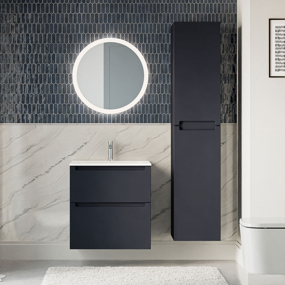 Ensemble de meubles de salle de bain VIREO 60 cm avec lavabo