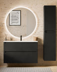 Ensemble de meubles de salle de bain VIREO 100 cm avec lavabo