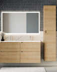 Ensemble de meubles de salle de bain VIREO 120 cm avec double vasque