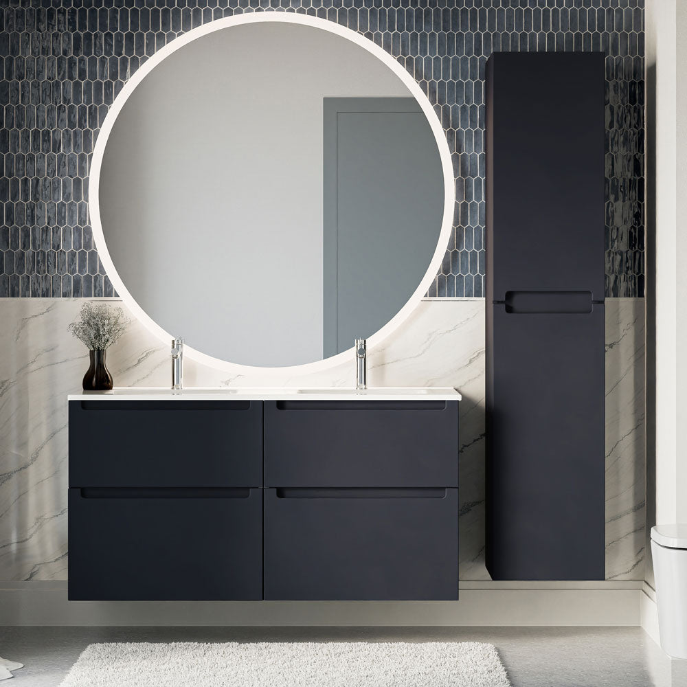 Ensemble de meubles de salle de bain VIREO 120 cm avec double vasque