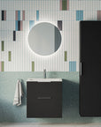 Ensemble de meubles de salle de bain TIM 60 cm avec lavabo