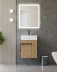 Ensemble de meubles de salle de bains COMPACT 45 cm avec lavabo